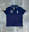 DARK BLUE RALPH LAUREN YACHT CLUB POLO SIZE M/L