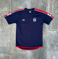 DARK BLUE UMBRO ENGLAND SHIRT SIZE S