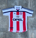 RED/BLUE FC BAYERN SANTA CRUZ #24 JERSEY SIZE M