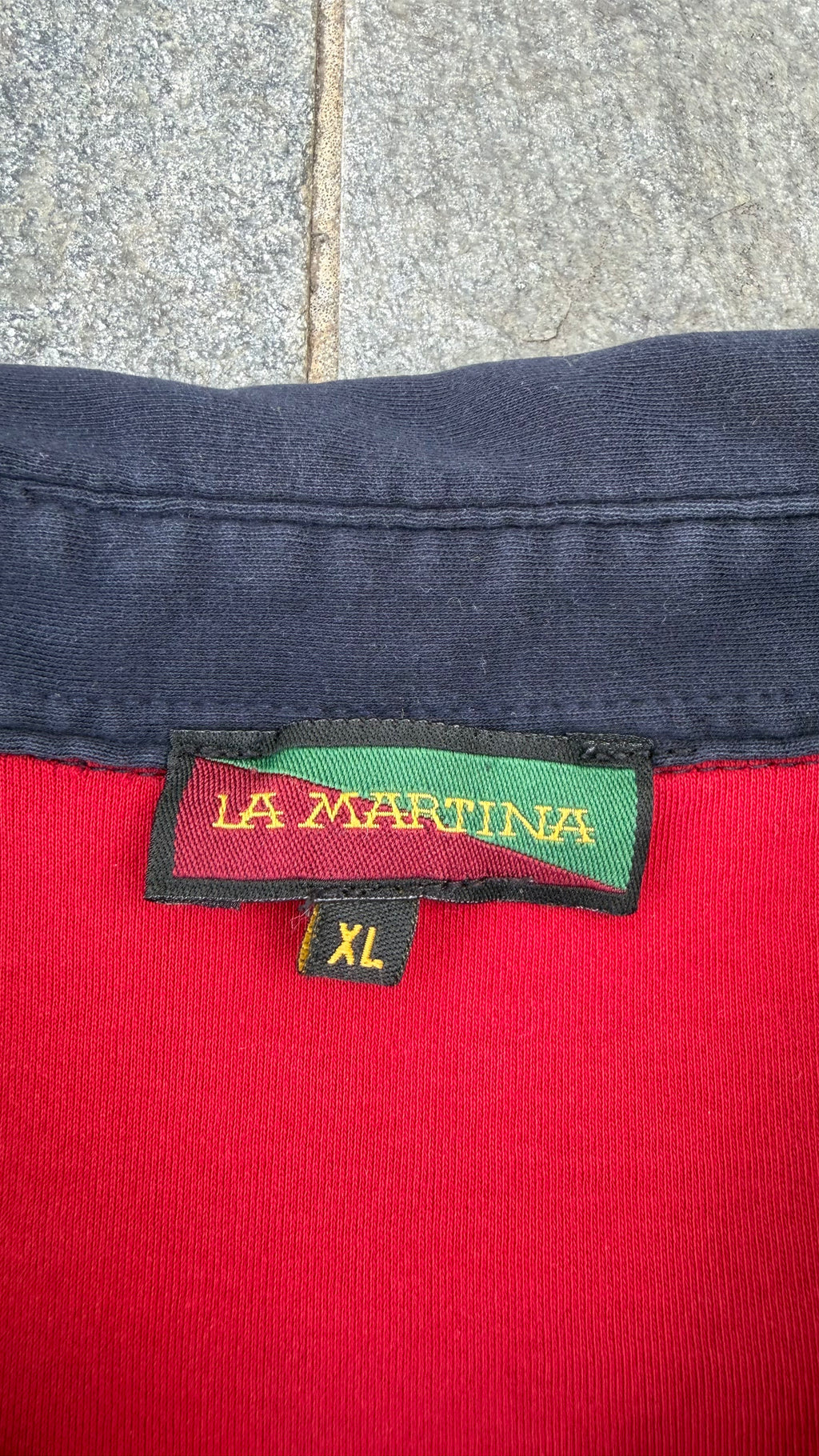 DARK BLUE PORSCHE LA MARTINA POLO SIZE M