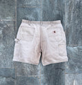 BEIGE CARHARTT SINGLE KNEE SHORTS SIZE L