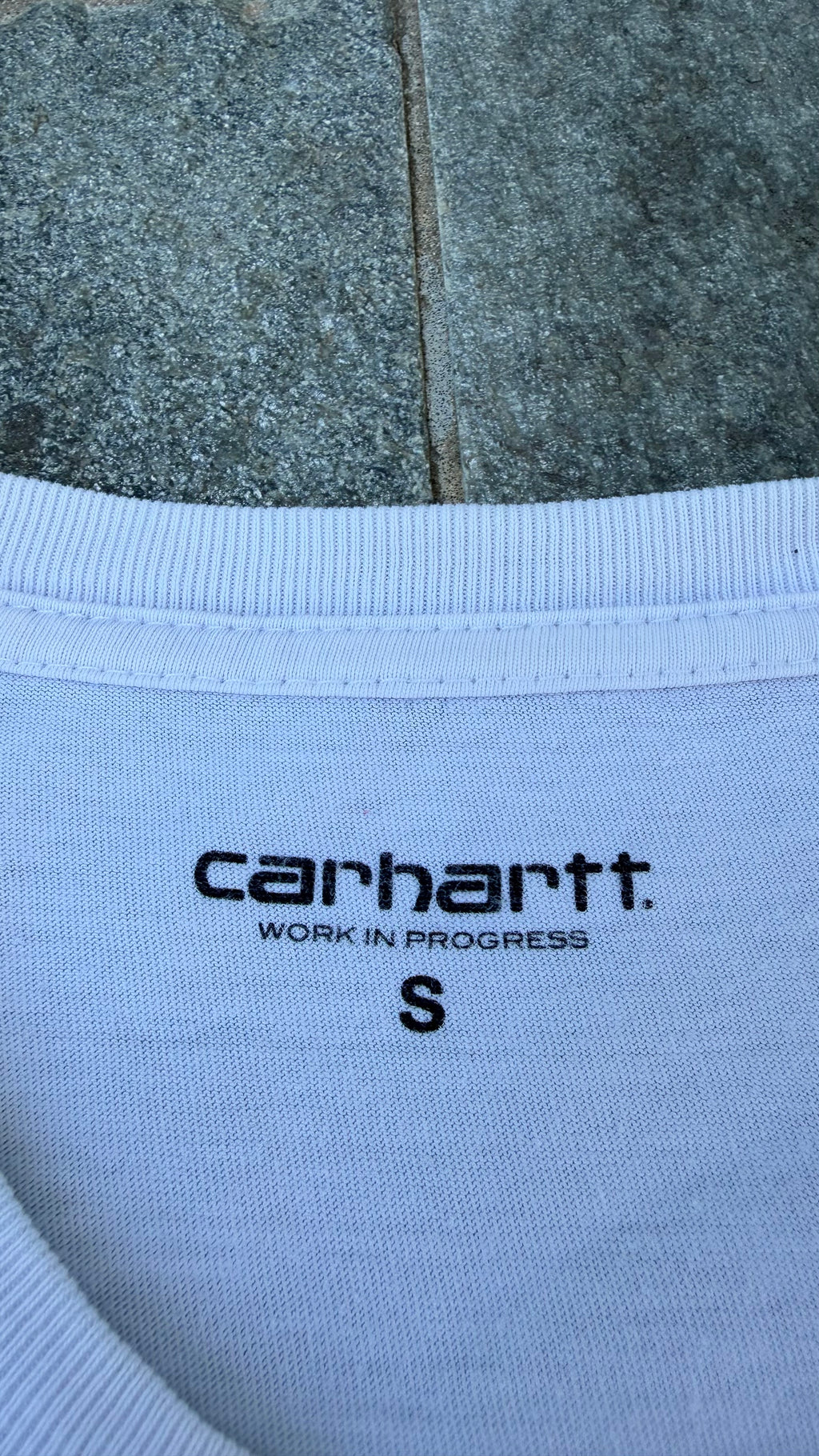 WHITE CARHARTT AMERICA GRAPHIC TEE SIZE S/M