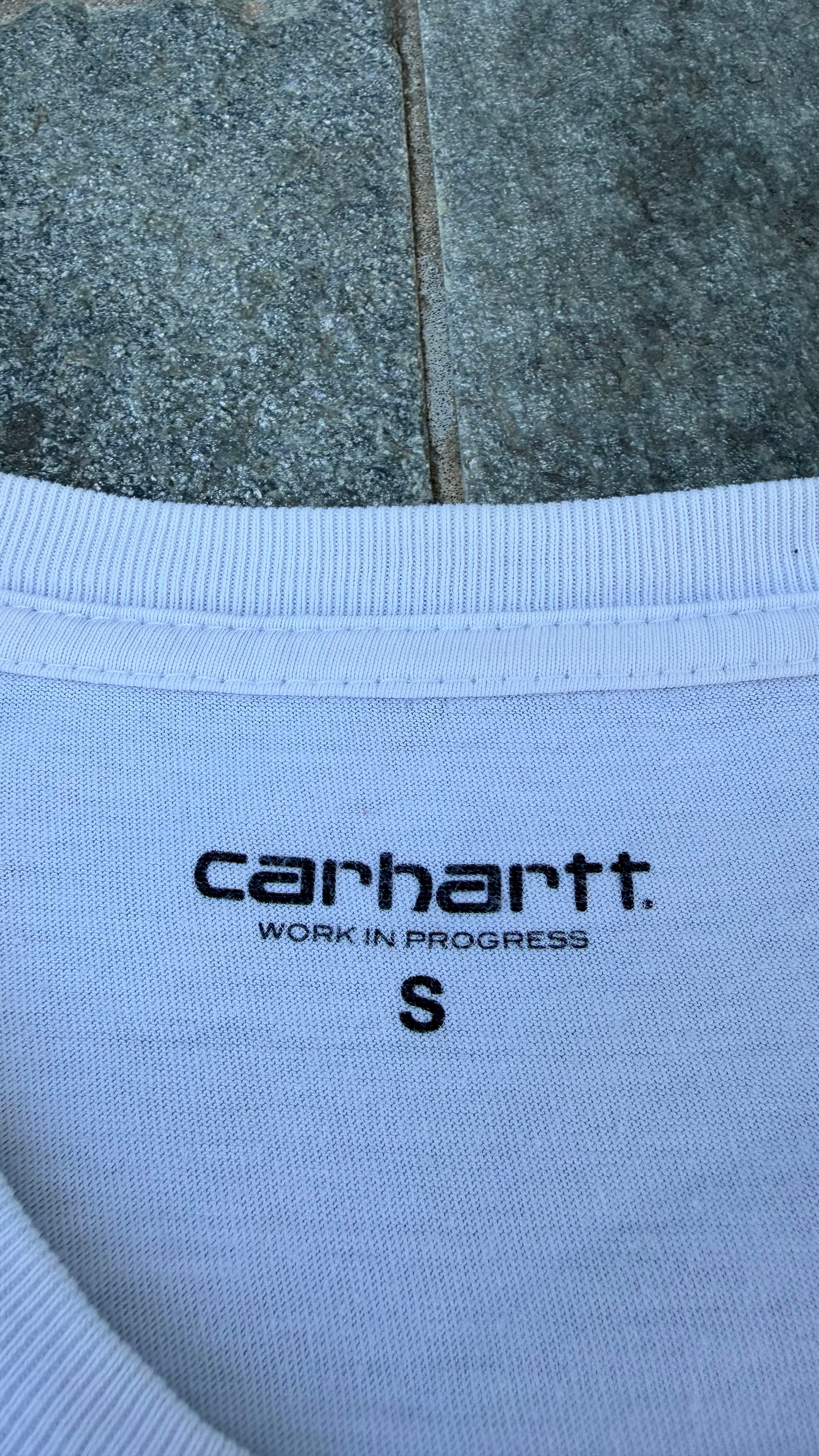 WHITE CARHARTT AMERICA GRAPHIC TEE SIZE S/M